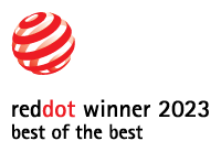 The image of Reddot Winner 2023 logo.